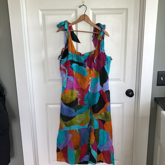 Marie Oliver Maya Midi Dress Jewel Tones - Picture 4 of 10